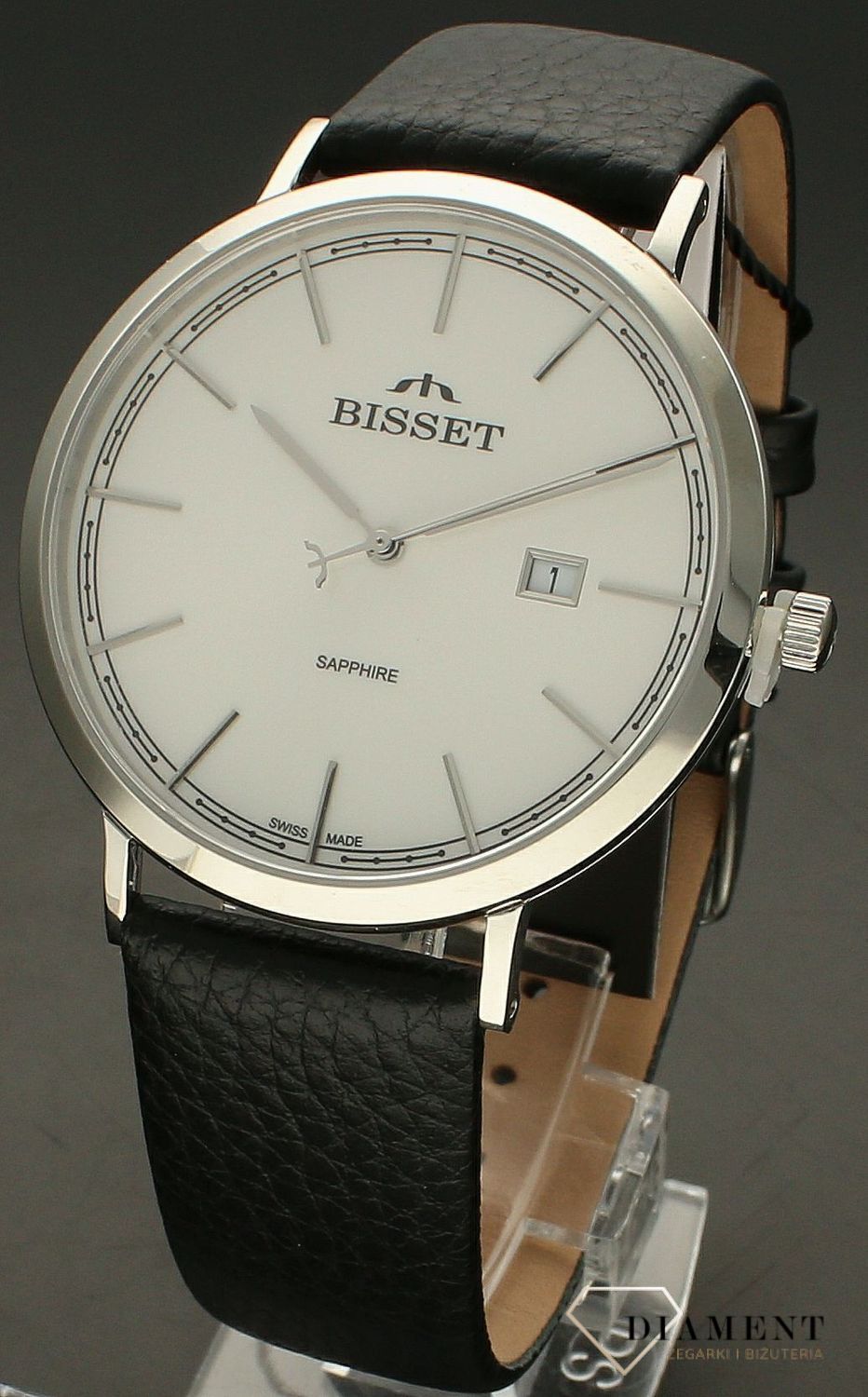 Zegarek męski Bisset srebrno-czarny BSCF61.jpg